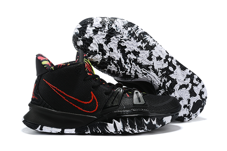 Nike Kyrie 7 Black Red Colorful Shoes